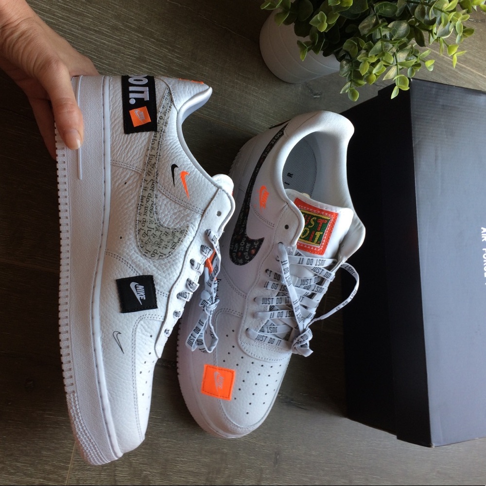 NWT Nike Air Force 1 ‘07 Premium Just Do It - Picture 5 of 8
